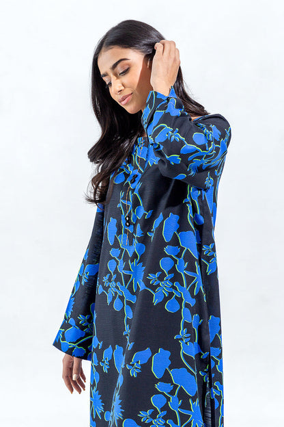 Beechtree - PRINTED SLUB KHADDAR SHIRT (PRET)