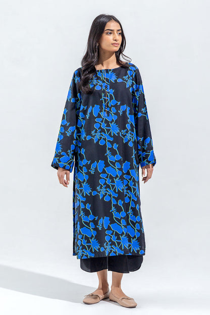 Beechtree - PRINTED SLUB KHADDAR SHIRT (PRET)