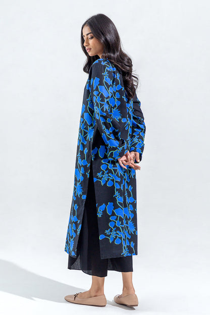 Beechtree - PRINTED SLUB KHADDAR SHIRT (PRET)