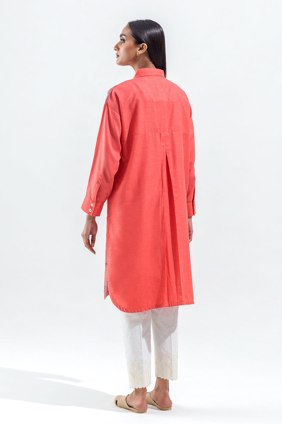 Beechtree - EMBROIDERED TWILL SHIRT (PRET)