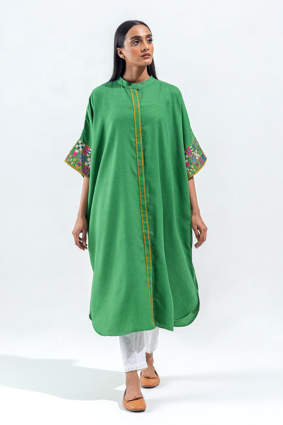 Beechtree - EMBROIDERED TWILL SHIRT (PRET)