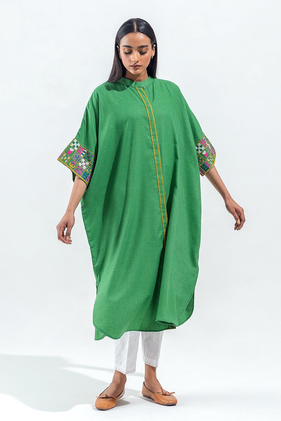 Beechtree - EMBROIDERED TWILL SHIRT (PRET)