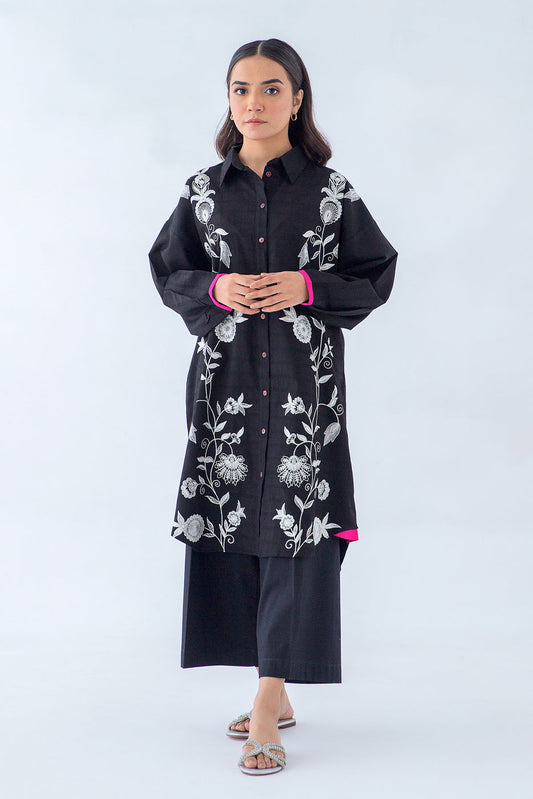 Beechtree - EMBROIDERED DOBBY SHIRT (PRET)