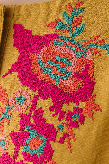 Beechtree - EMBROIDERED DOBBY SHIRT (PRET)