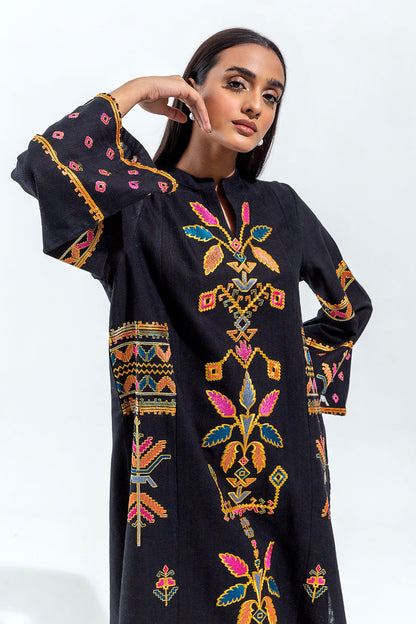 Beechtree - EMBROIDERED DORIA JACQUARD SHIRT (PRET)