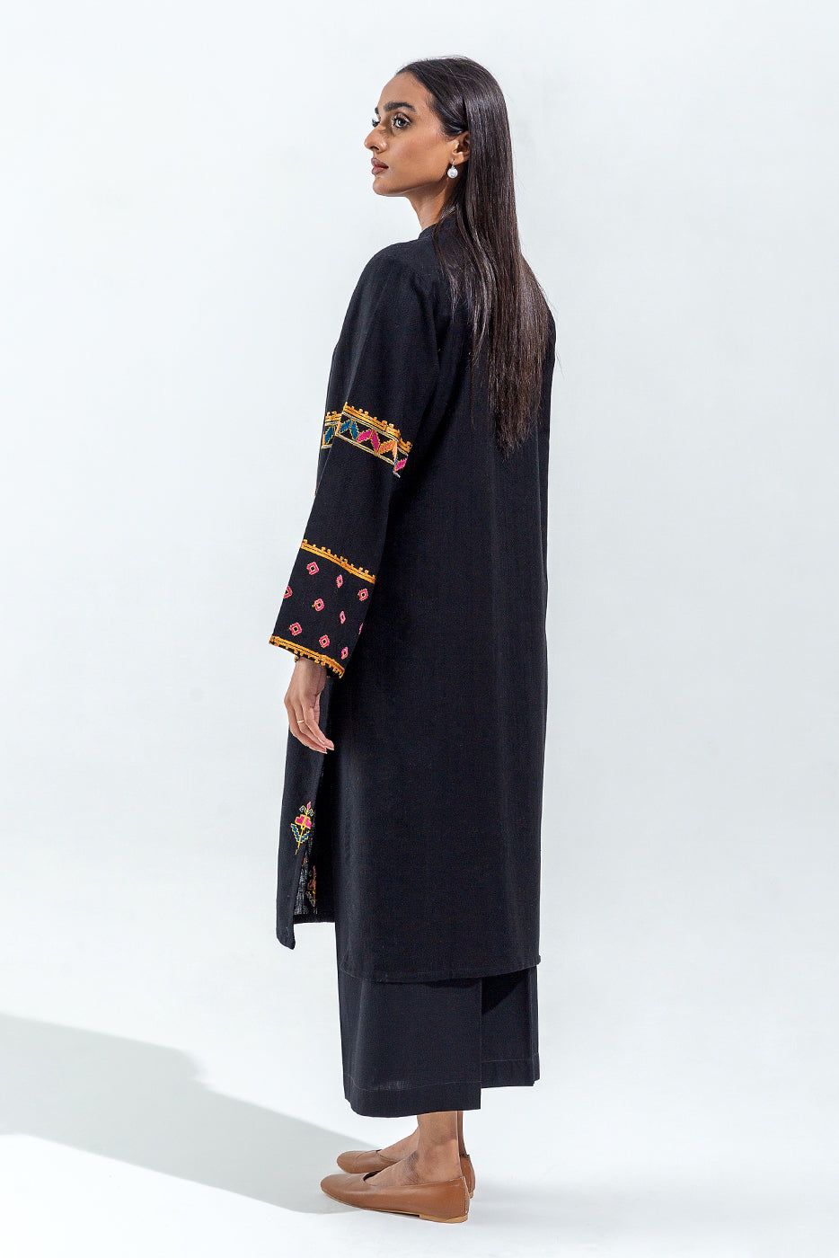 Beechtree - EMBROIDERED DORIA JACQUARD SHIRT (PRET)