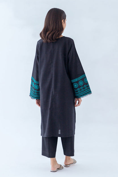 Beechtree - EMBROIDERED KHADDAR SHIRT (PRET)