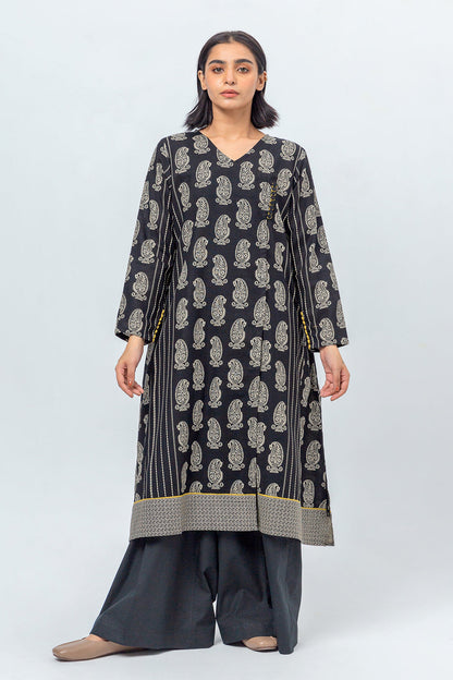 Beechtree - PRINTED PRINTED KHADDAR SHIRT (PRET)