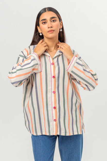 Beechtree - EMBROIDERED YARN DYED SHIRT (PRET)