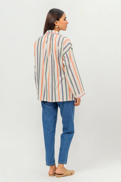Beechtree - EMBROIDERED YARN DYED SHIRT (PRET)