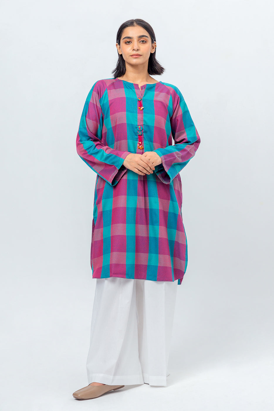 Beechtree - BASIC YARN DYED SHIRT (PRET)