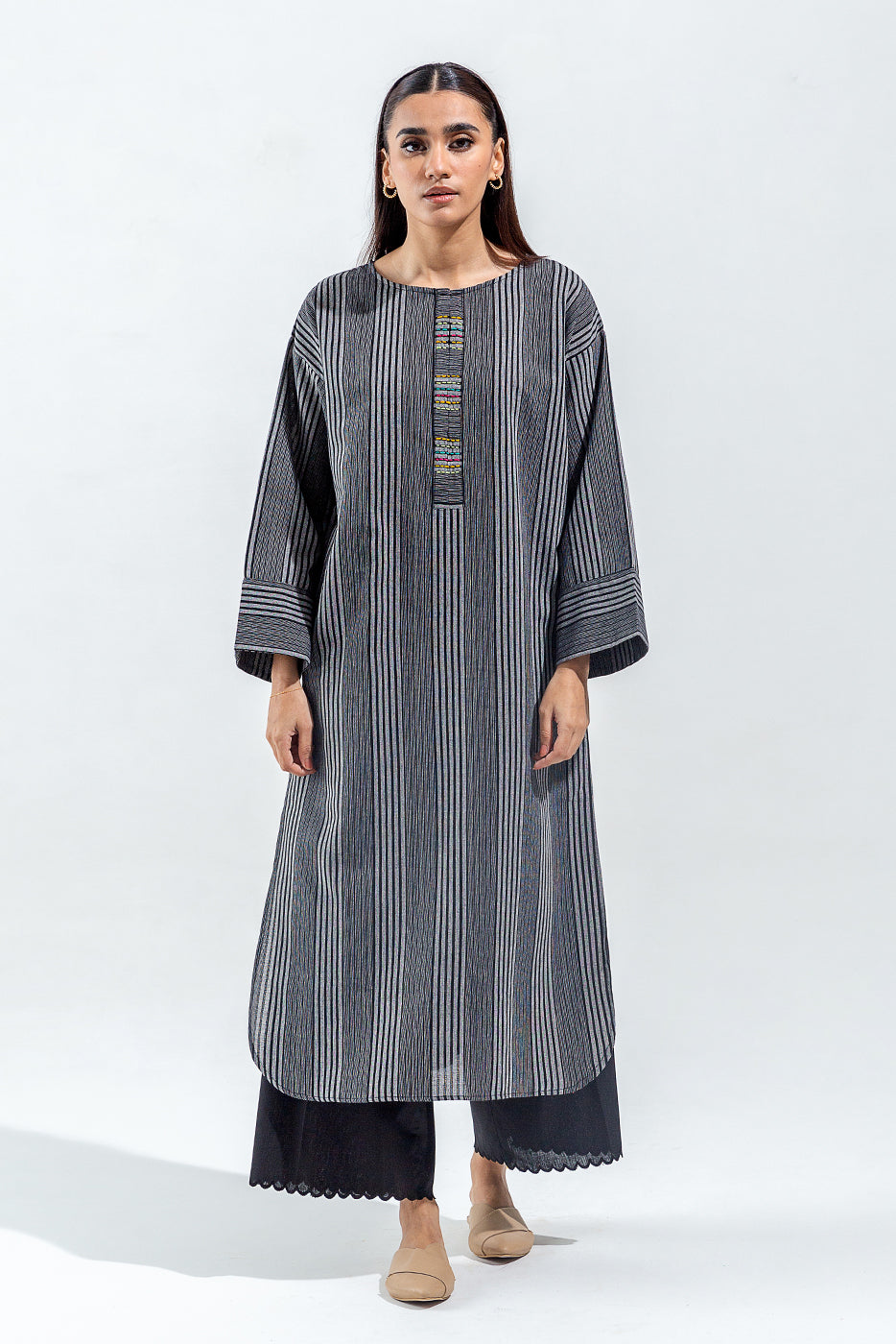 Beechtree - BASIC YARN DYED SHIRT (PRET)