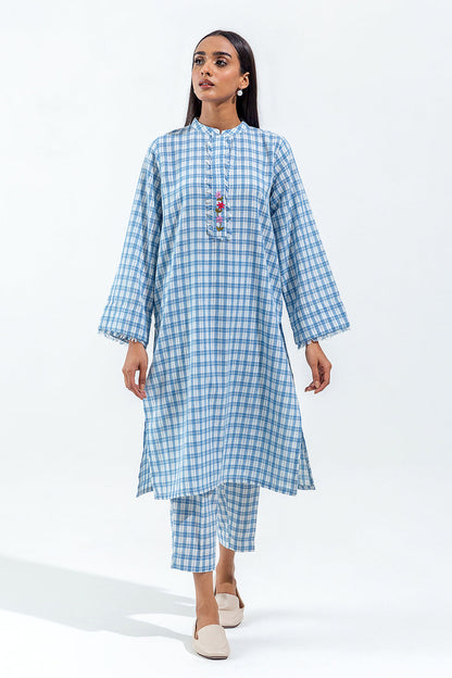 Beechtree - 2 PIECE BASIC YARN DYED SUIT (PRET)