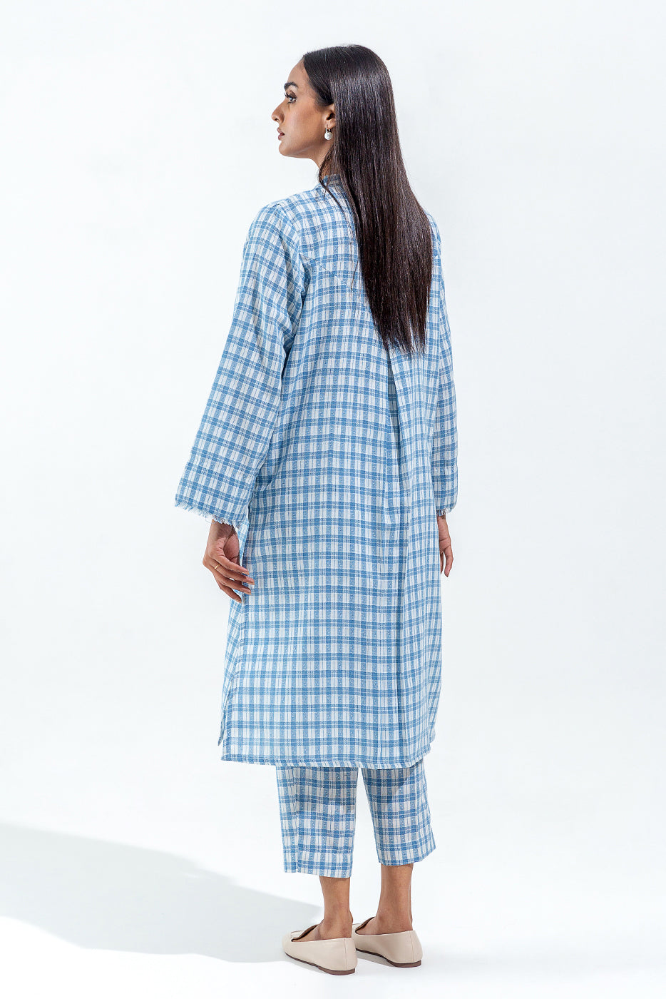 Beechtree - 2 PIECE BASIC YARN DYED SUIT (PRET)