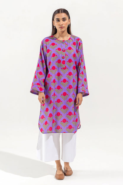 Beechtree - PRINTED PRINTED KHADDAR SHIRT (PRET)