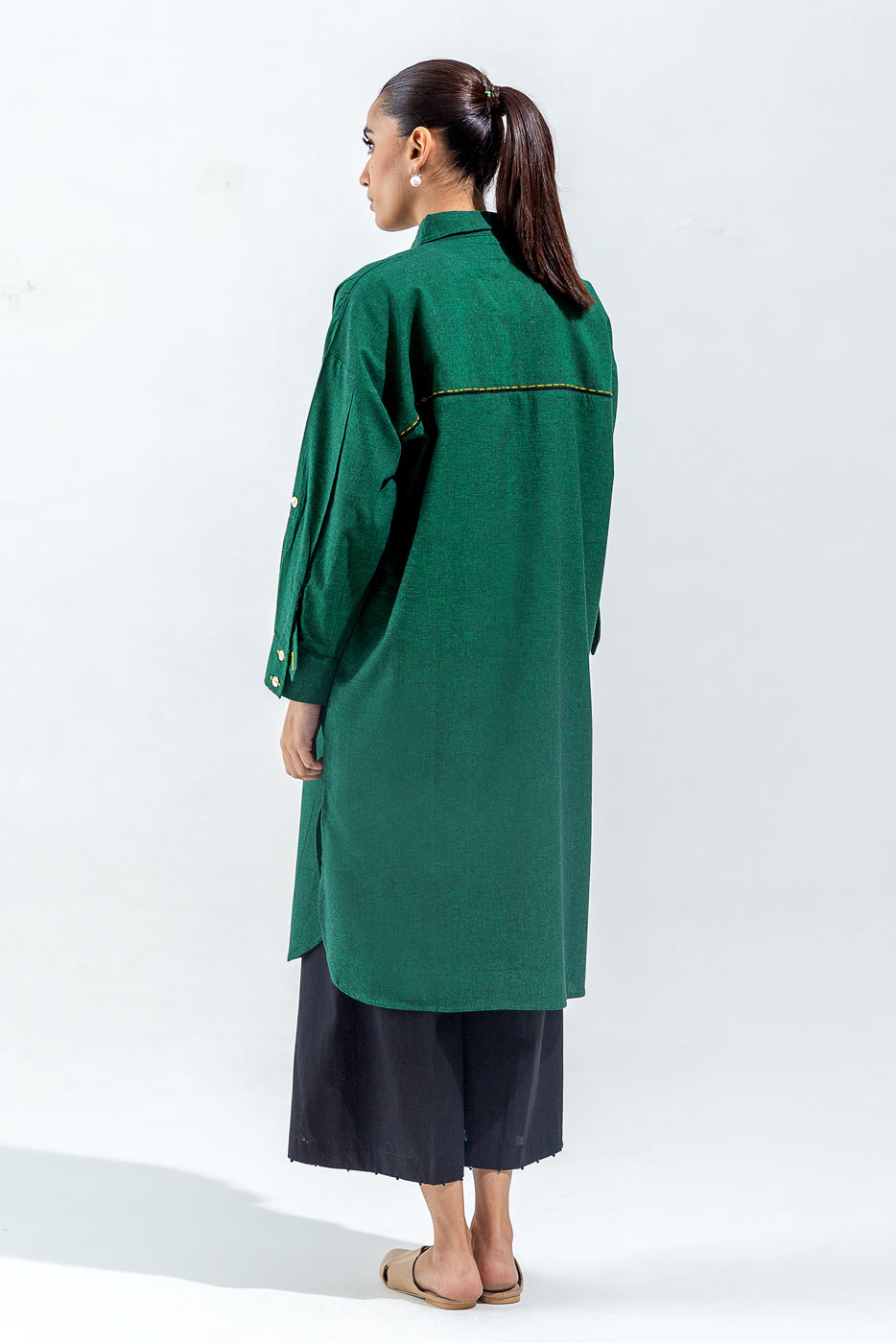 Beechtree - BASIC YARN DYED SHIRT (PRET)