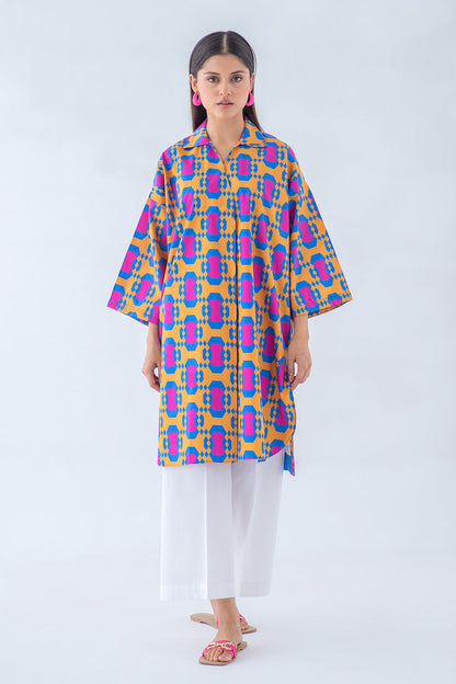 Beechtree - PRINTED PRINTED POPLIN SHIRT (PRET)