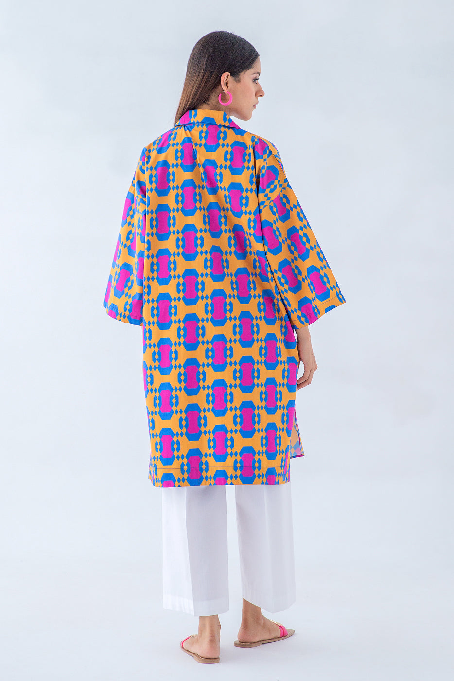 Beechtree - PRINTED PRINTED POPLIN SHIRT (PRET)