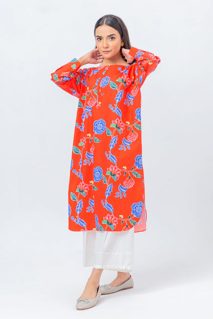 Beechtree - PRINTED POPLIN SHIRT (PRET)