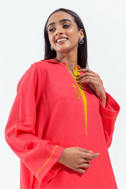 Beechtree - BASIC SLUB KHADDAR SHIRT (PRET)