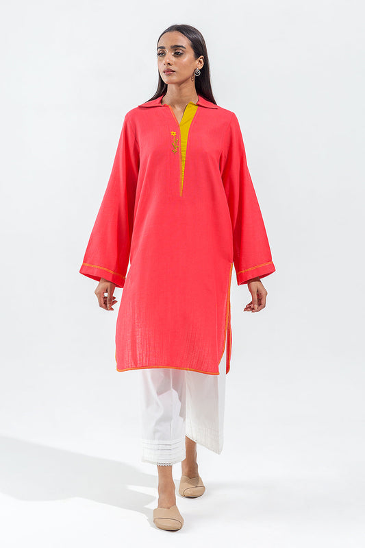 Beechtree - BASIC SLUB KHADDAR SHIRT (PRET)