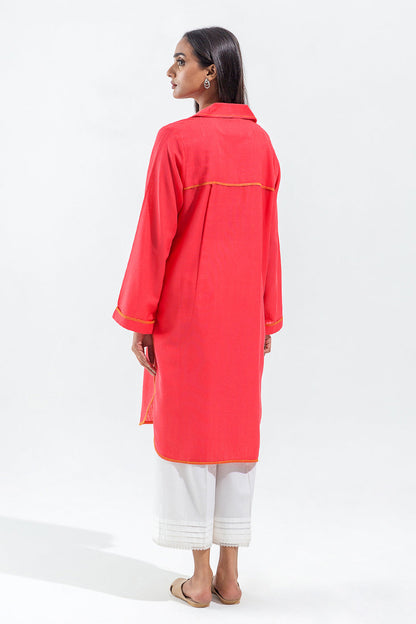 Beechtree - BASIC SLUB KHADDAR SHIRT (PRET)