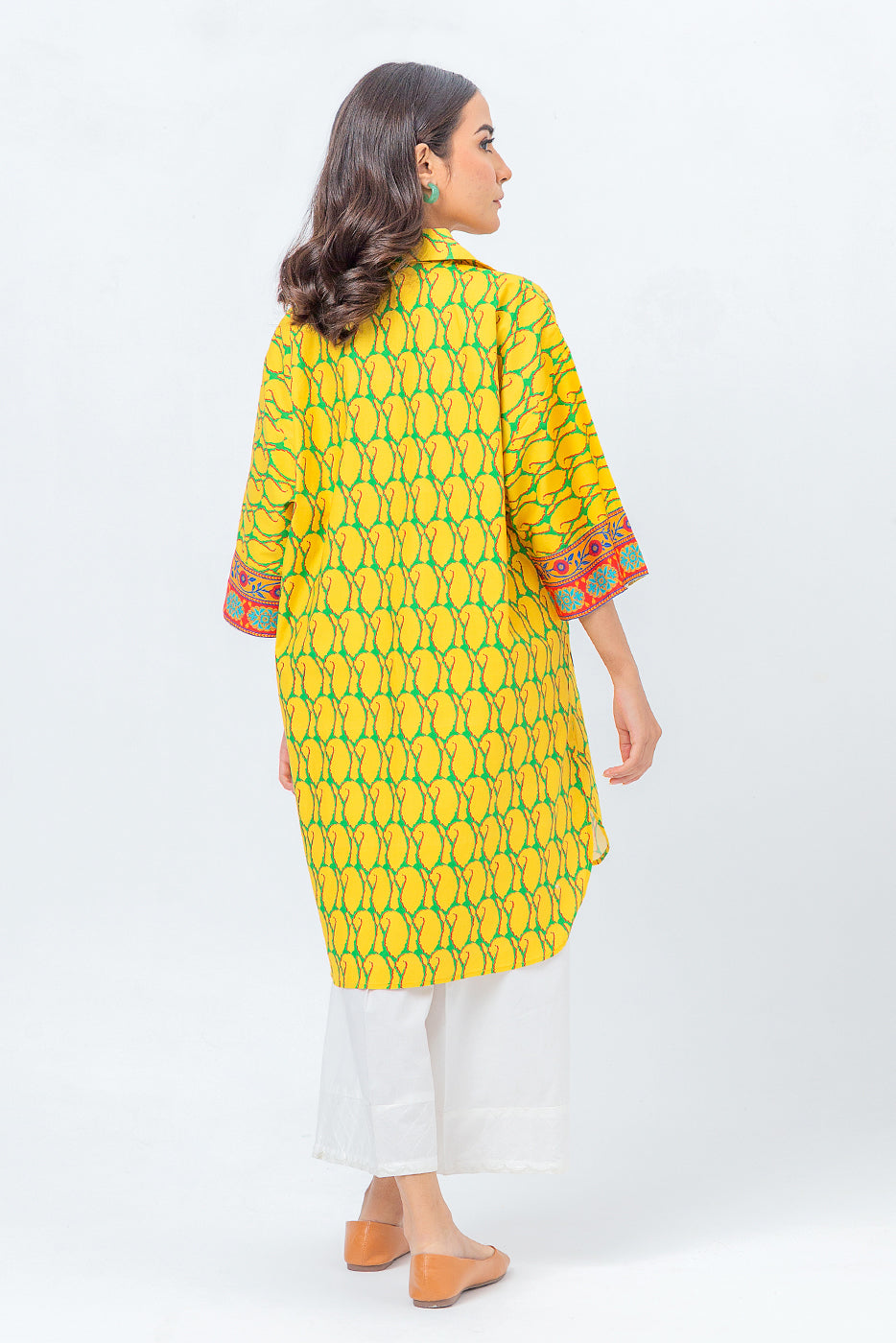 Beechtree - PRINTED POPLIN SHIRT (PRET)