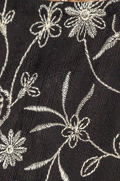 Beechtree - EMBROIDERED KHADDAR JACQUARD SHIRT (PRET)