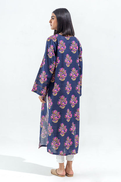 Beechtree - PRINTED SLUB KHADDAR SHIRT (PRET)