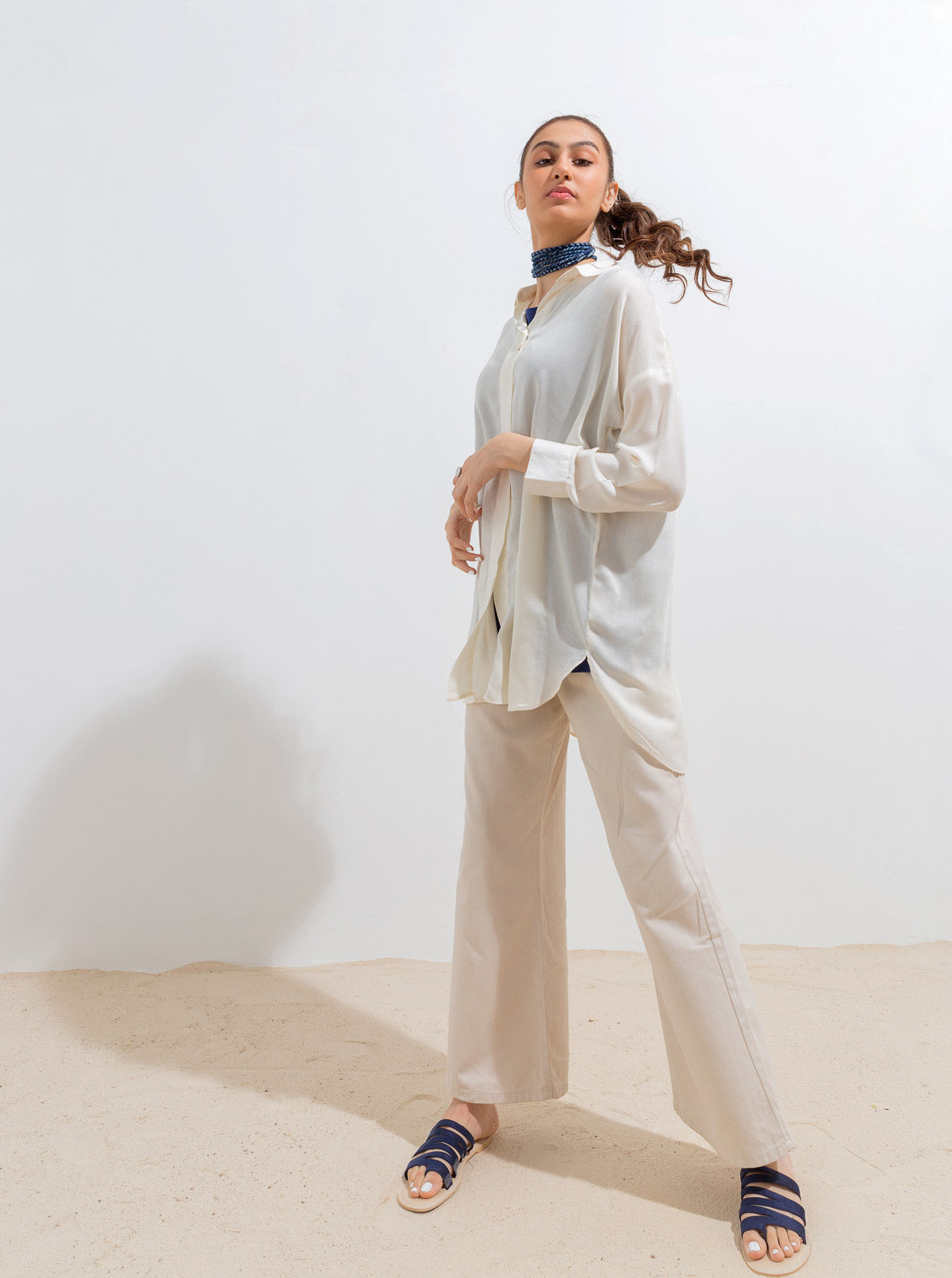 Beechtree - Double Layered Collar Shirt