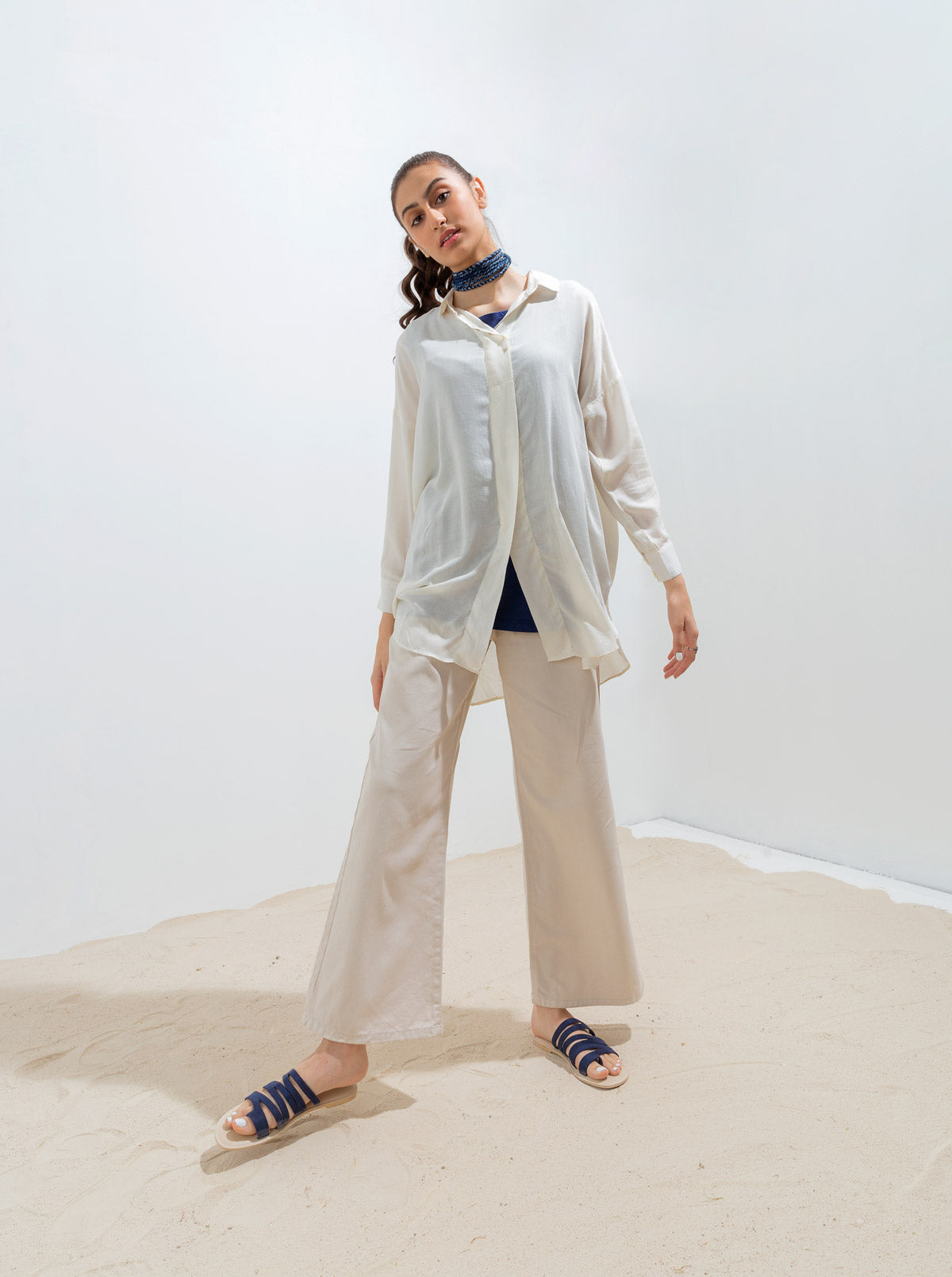 Beechtree - Double Layered Collar Shirt