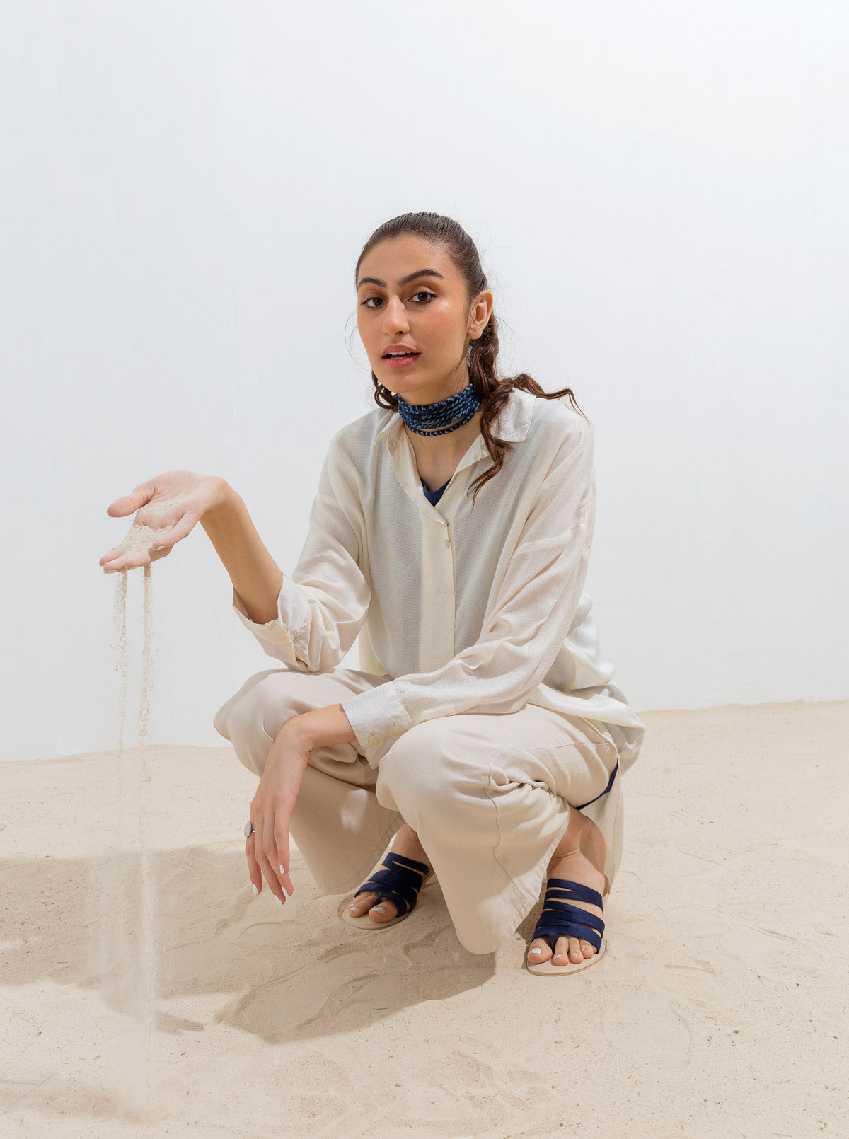 Beechtree - Double Layered Collar Shirt