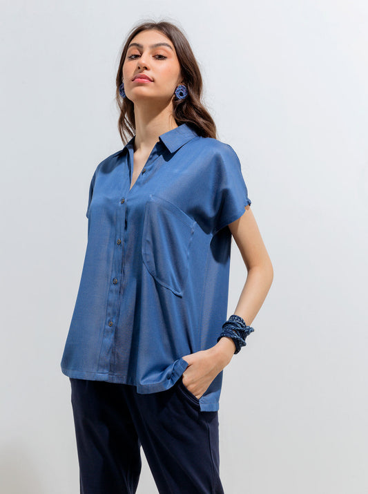 Beechtree - Denim Short Sleeved Shirt