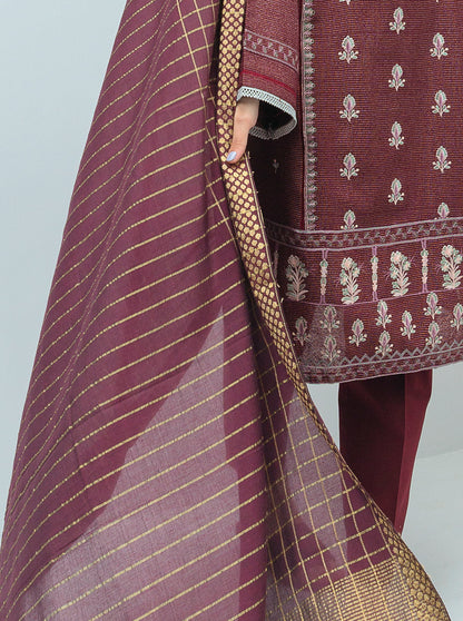 Beechtree - Embroidered Shirt With Dupatta