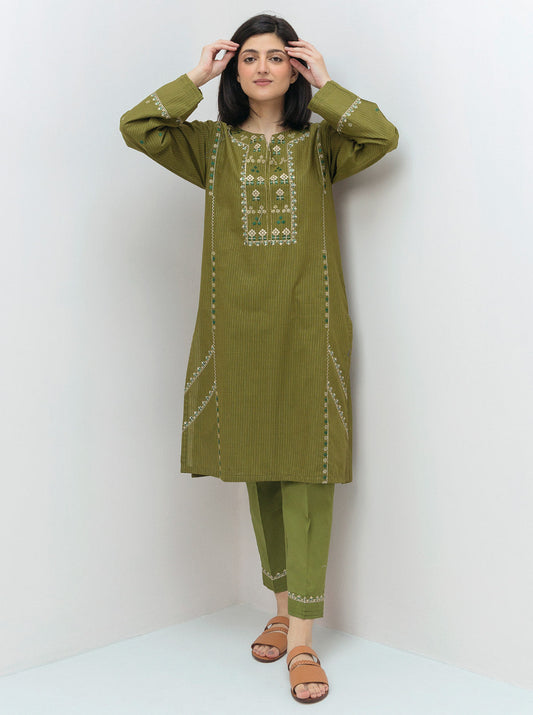 Beechtree - 2 PIECE EMBROIDERED TEXTURED SUIT (LUXURY PRET)
