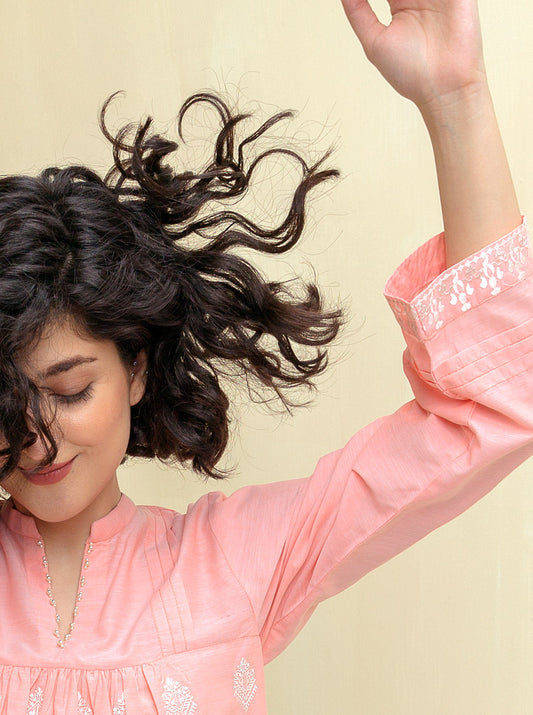 Beechtree - YARN DYED COTTON TOP (PRET)