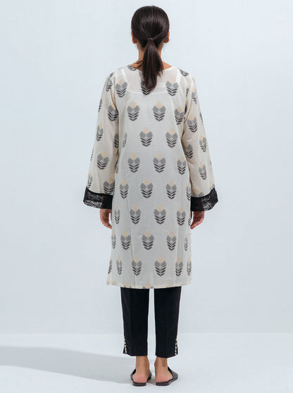 Beechtree - EMBROIDERED JACQUARD SHIRT (PRET)