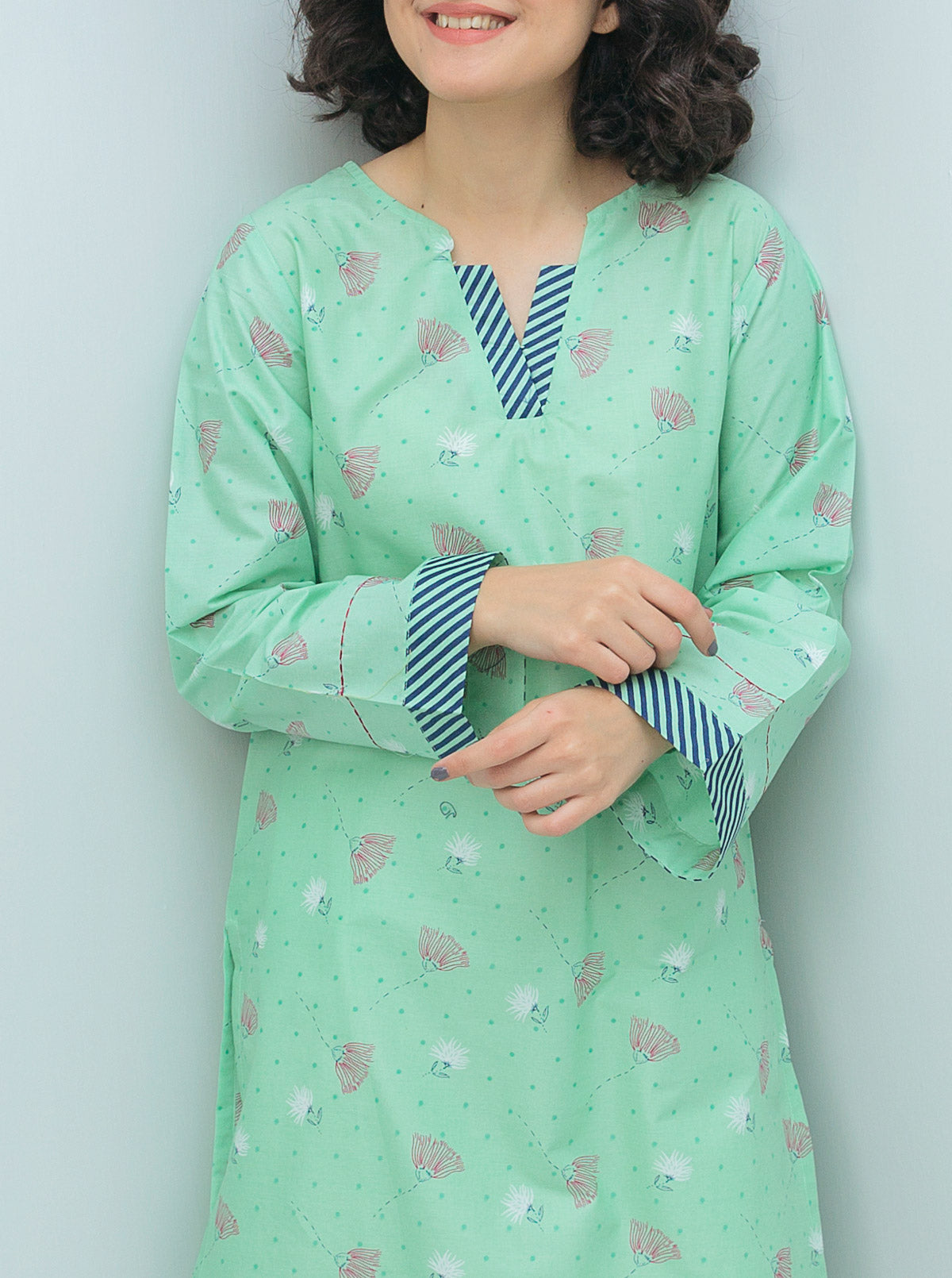 Beechtree - EMBROIDERED LAWN SHIRT (PRET)