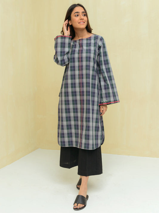 Beechtree - BASIC YARN DYED COTTON SHIRT (PRET)