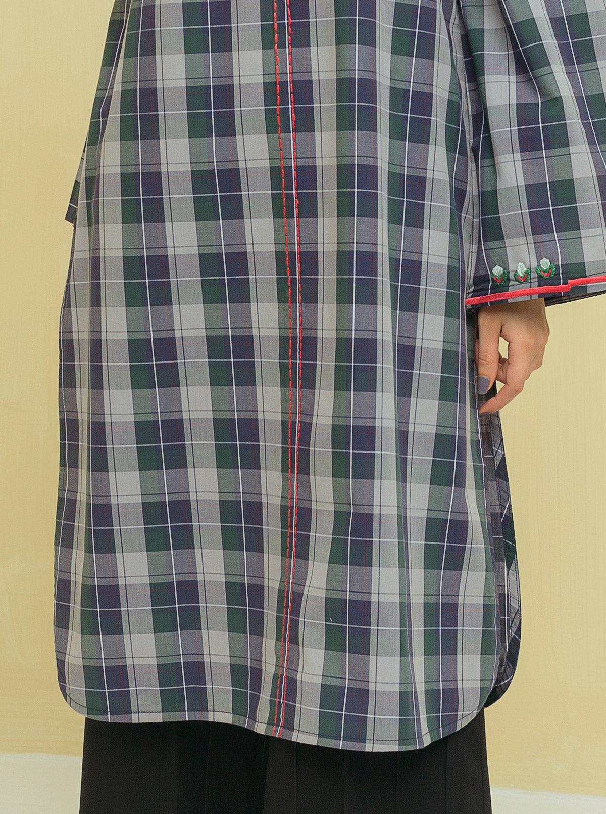 Beechtree - BASIC YARN DYED COTTON SHIRT (PRET)