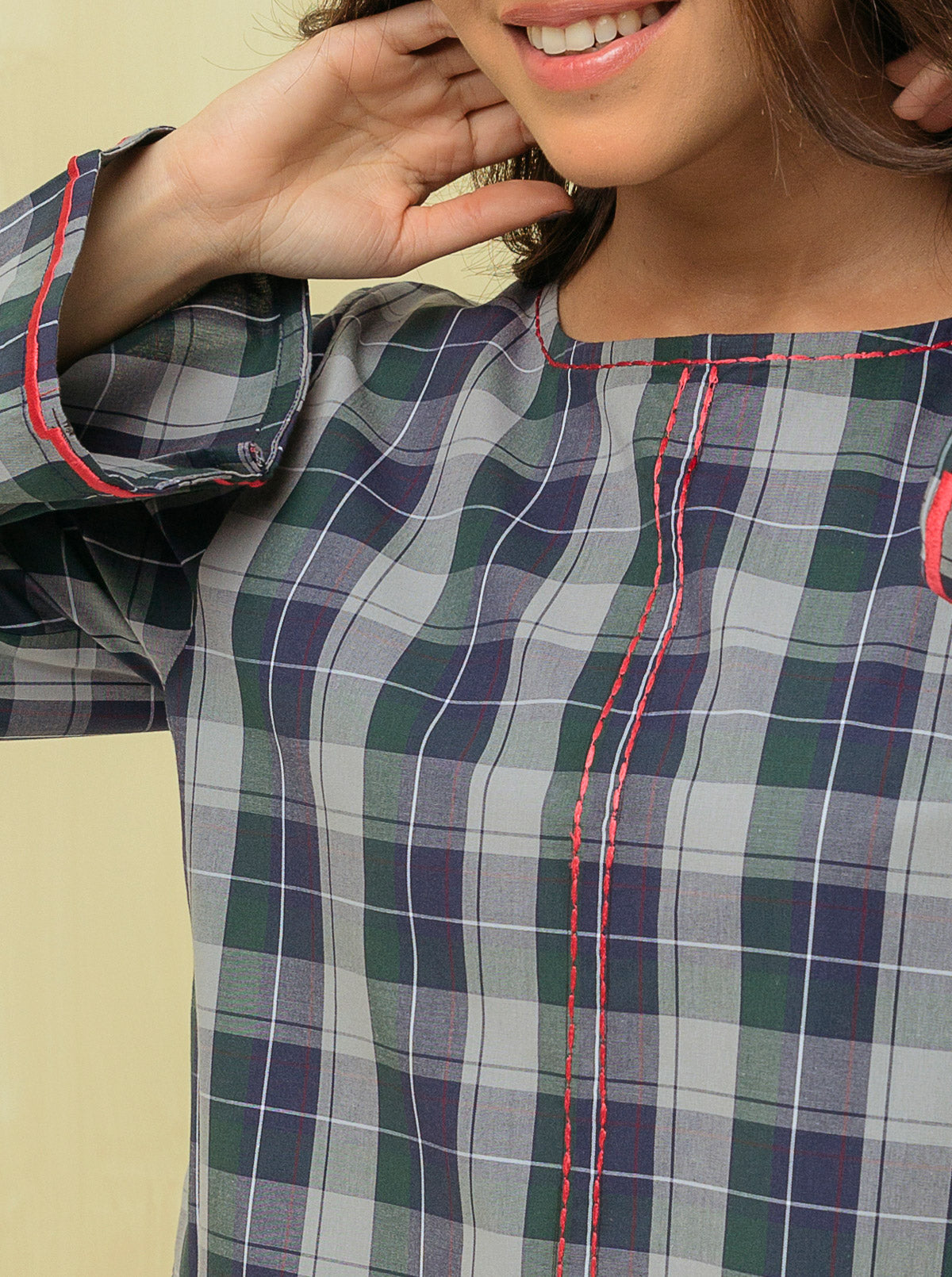 Beechtree - BASIC YARN DYED COTTON SHIRT (PRET)