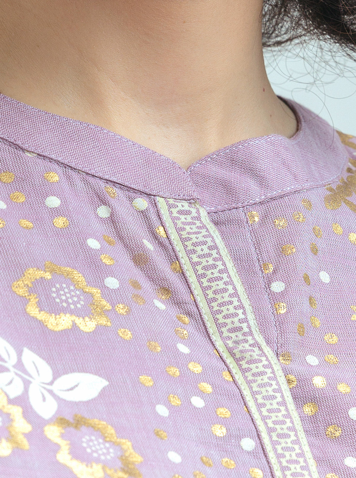 Beechtree - PRINTED CHAMBRAY SHIRT (PRET)