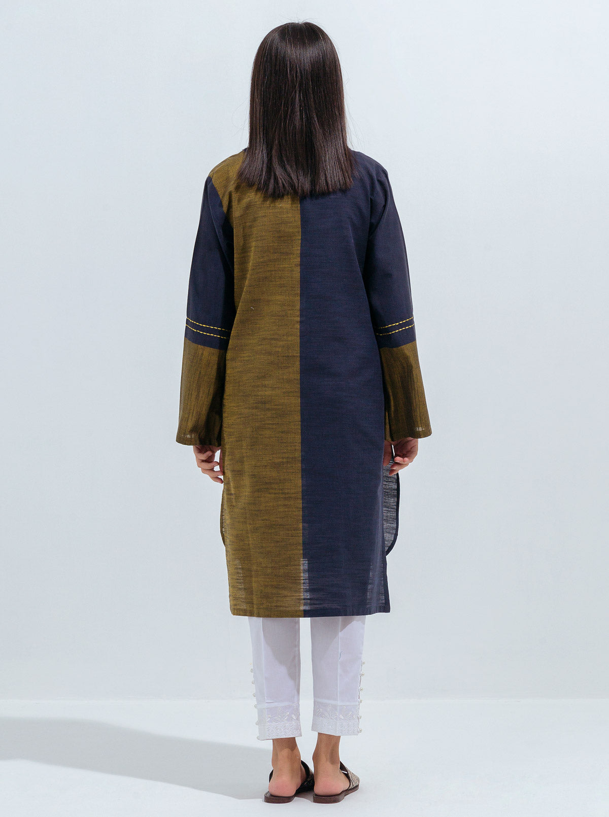 Beechtree - BASIC YARN DYED COTTON SHIRT (PRET)