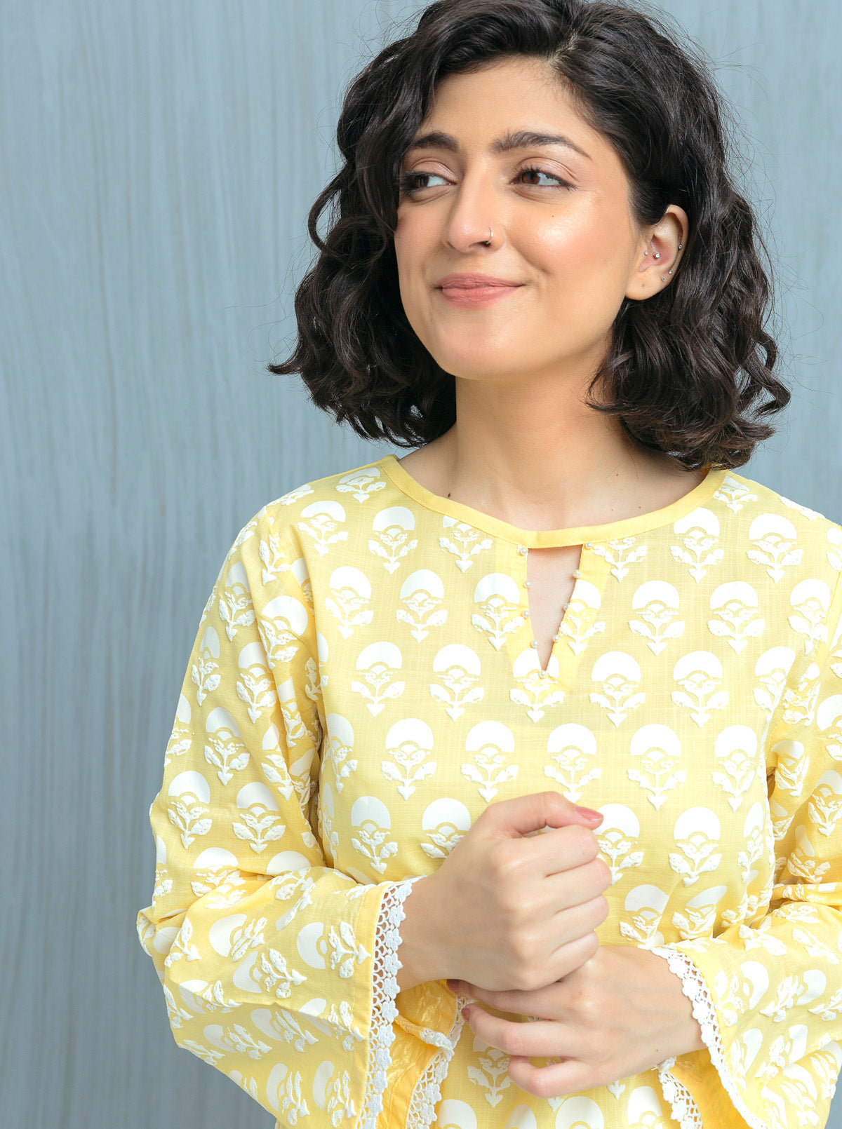 Beechtree - PRINTED LAWN SHIRT (PRET)