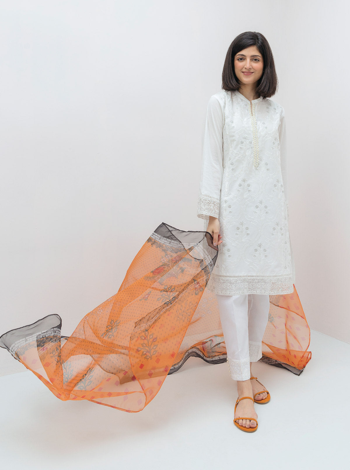 Beechtree - 2 PIECE EMBROIDERED LAWN SUIT (PRET)