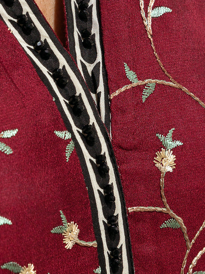 Beechtree - EMBROIDERED TWO TONE SHIRT (LUXURY PRET)