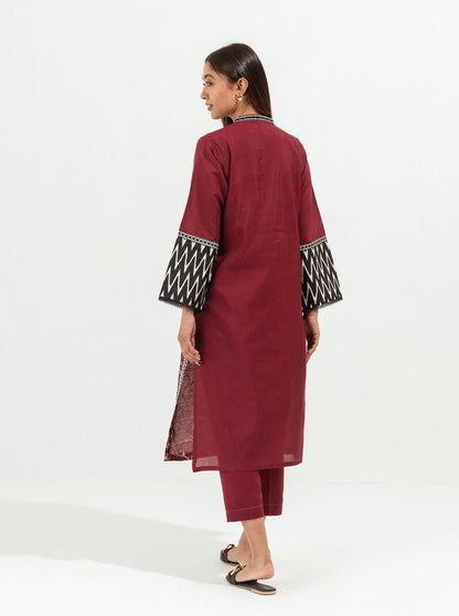 Beechtree - EMBROIDERED TWO TONE SHIRT (LUXURY PRET)