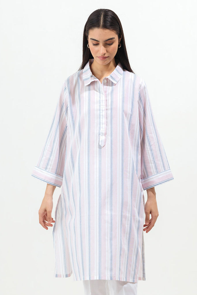 Beechtree - BASIC YARN DYED SHIRT (PRET)