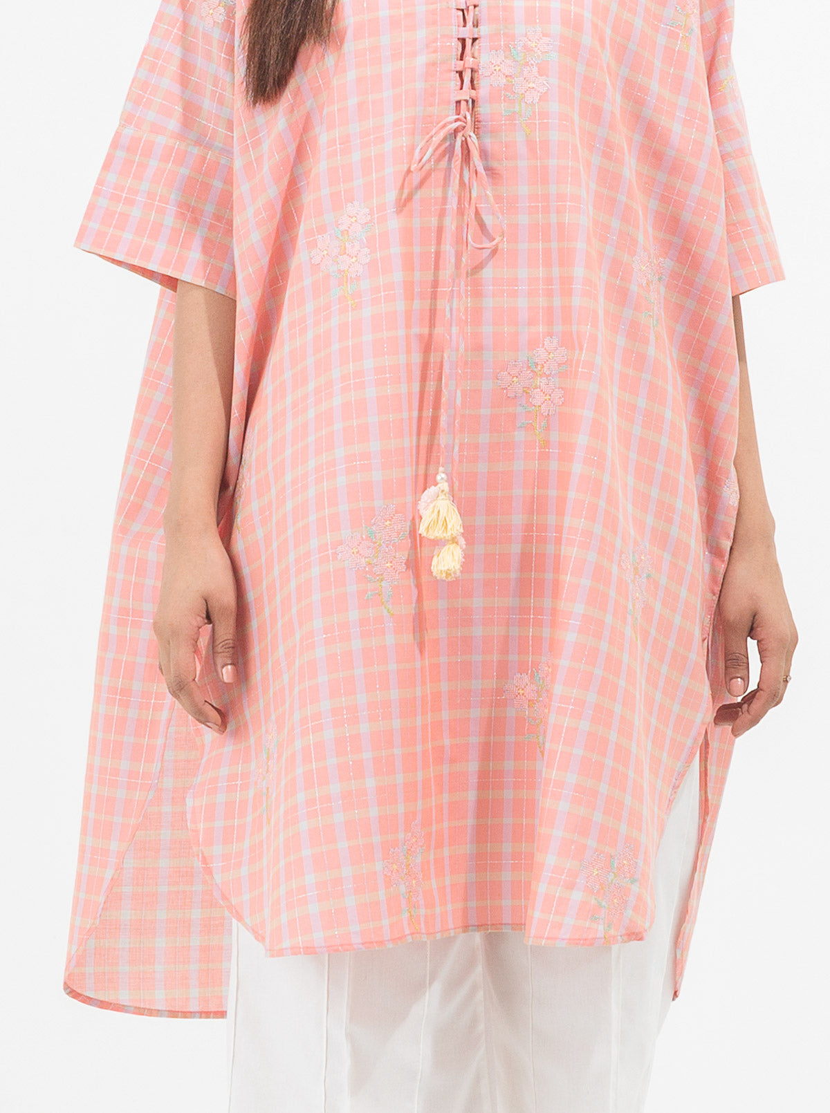 Beechtree - EMBROIDERED YARN DYED SHIRT (PRET)