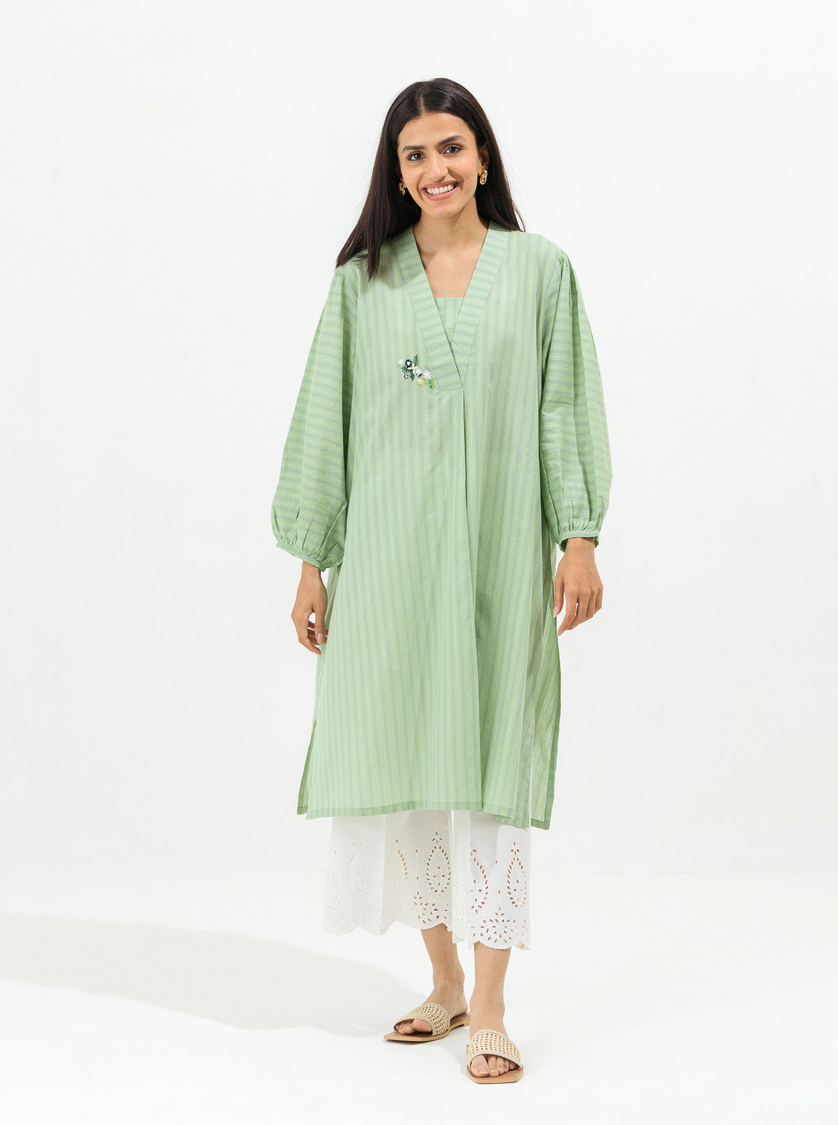 Beechtree - BASIC YARN DYED SHIRT (PRET)